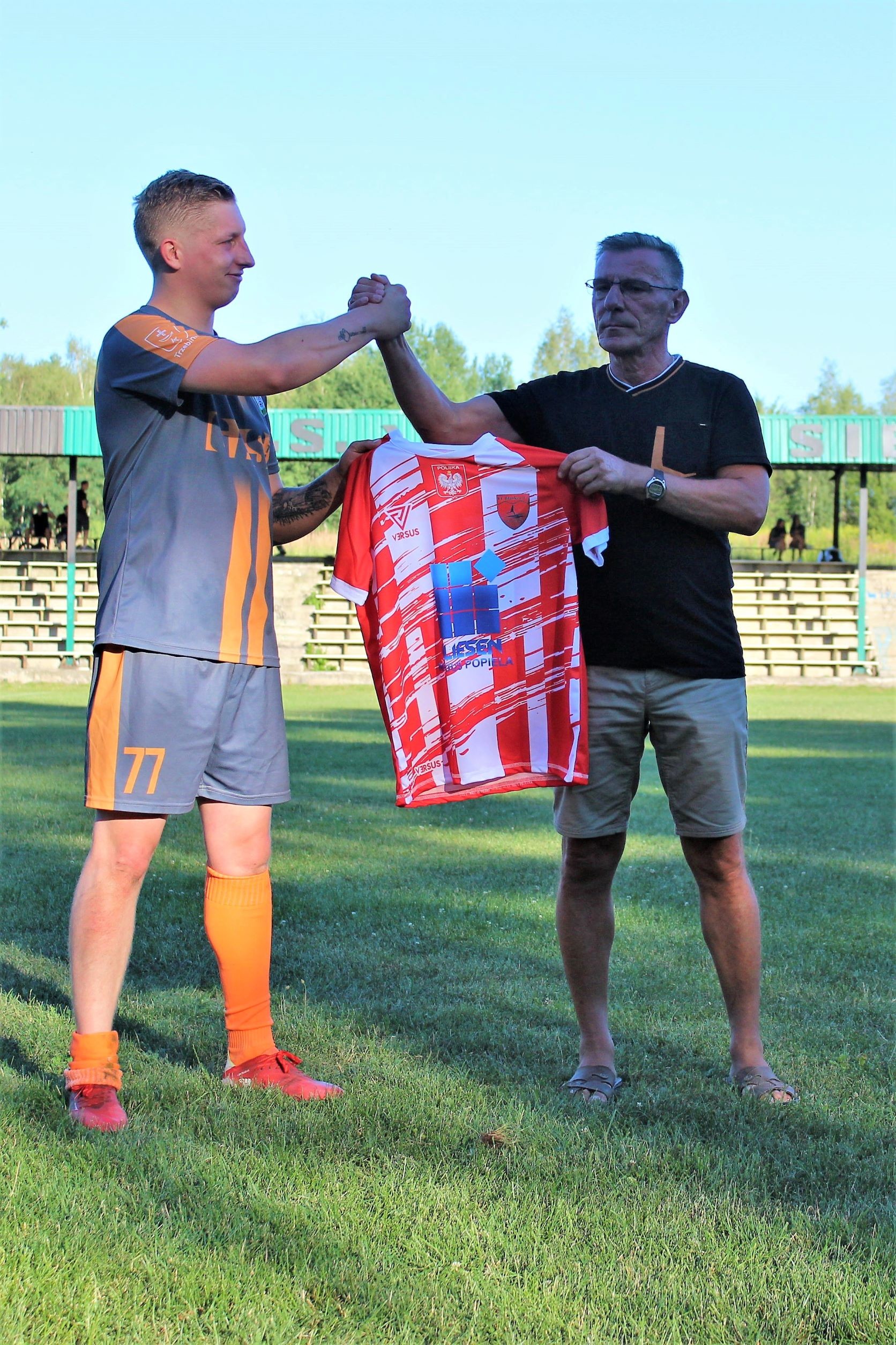 Fabian Borkowski i Mieczysław Starniowski Górnik Siersza